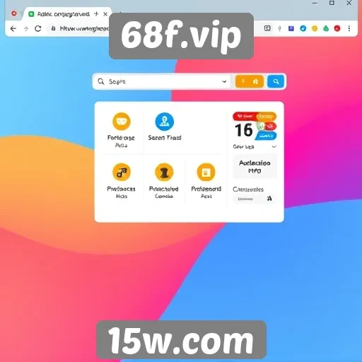 Avaliação da interface do usuário no 68f.vip